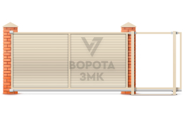 Ворота Nice 2500×4000 ЗМК-6978