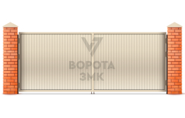 Ворота электрические 3000×2000 ЗМК-4844