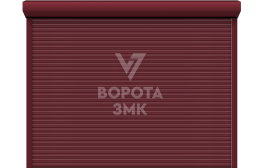 Ворота рулонные жалюзи для забора 2600×2300 ЗМК-9819